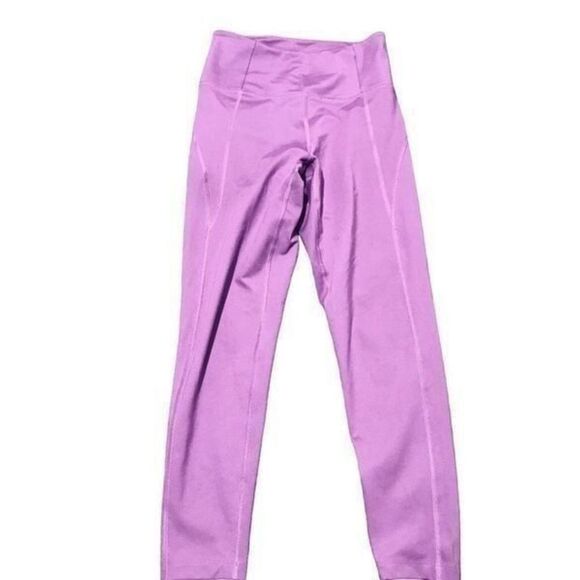 Girlfriend collective purple leggings size S.    A255 - Picture 1 of 5